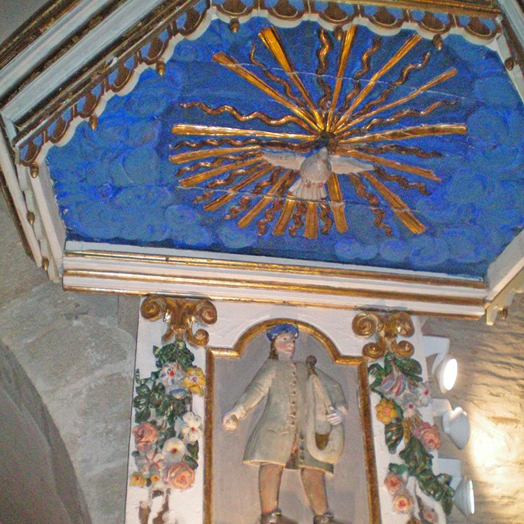 Vue de la chaire à prêcher de Saint Sauveur de Grandfuel - Arnaud Villefranque