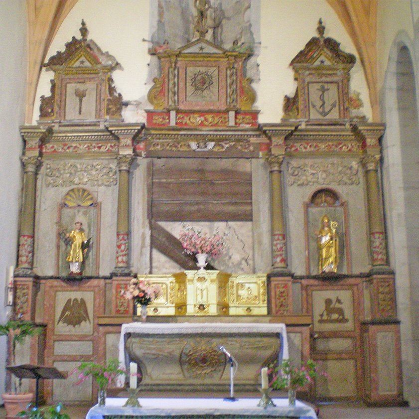 Retable et tabernacle du maître-autel