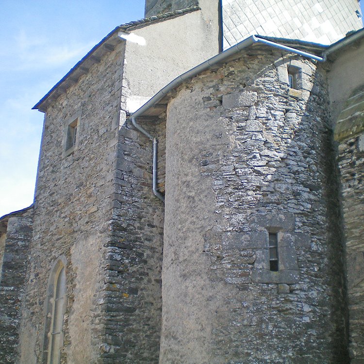 Vue latérale de l'élise d'Alrance - Arnaud Villefranque