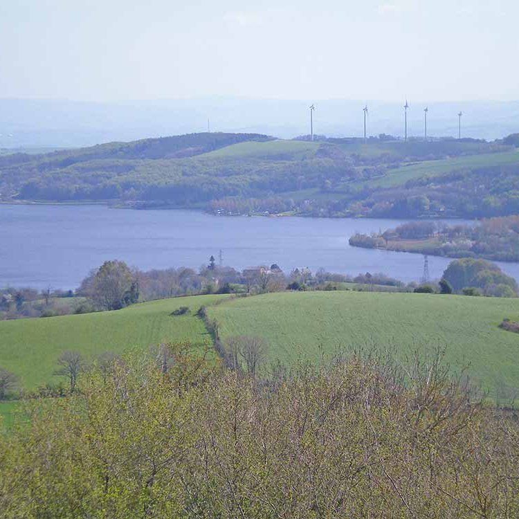 Vue du lac de Villefranche de Panant depuis la tour de Payrebrune - Arnaud Villefranque
